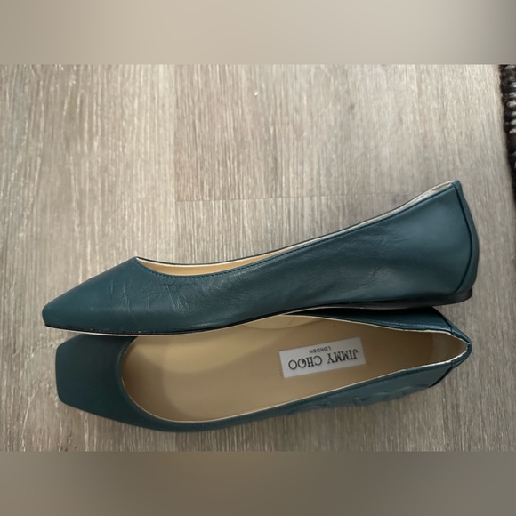 Jimmy Choo Leather Flats - 36.5 - Picture 2 of 4